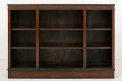 Late Victorian Mahogany Open Bookcase