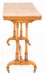 William IV Walnut Stretcher Table