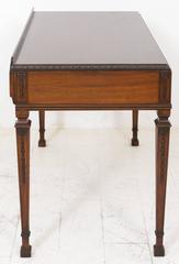 Mahogany Two-Drawer Side Table