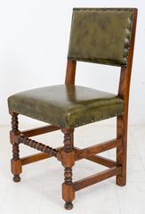 Set of 14 Oak Jacobean Style Chairs