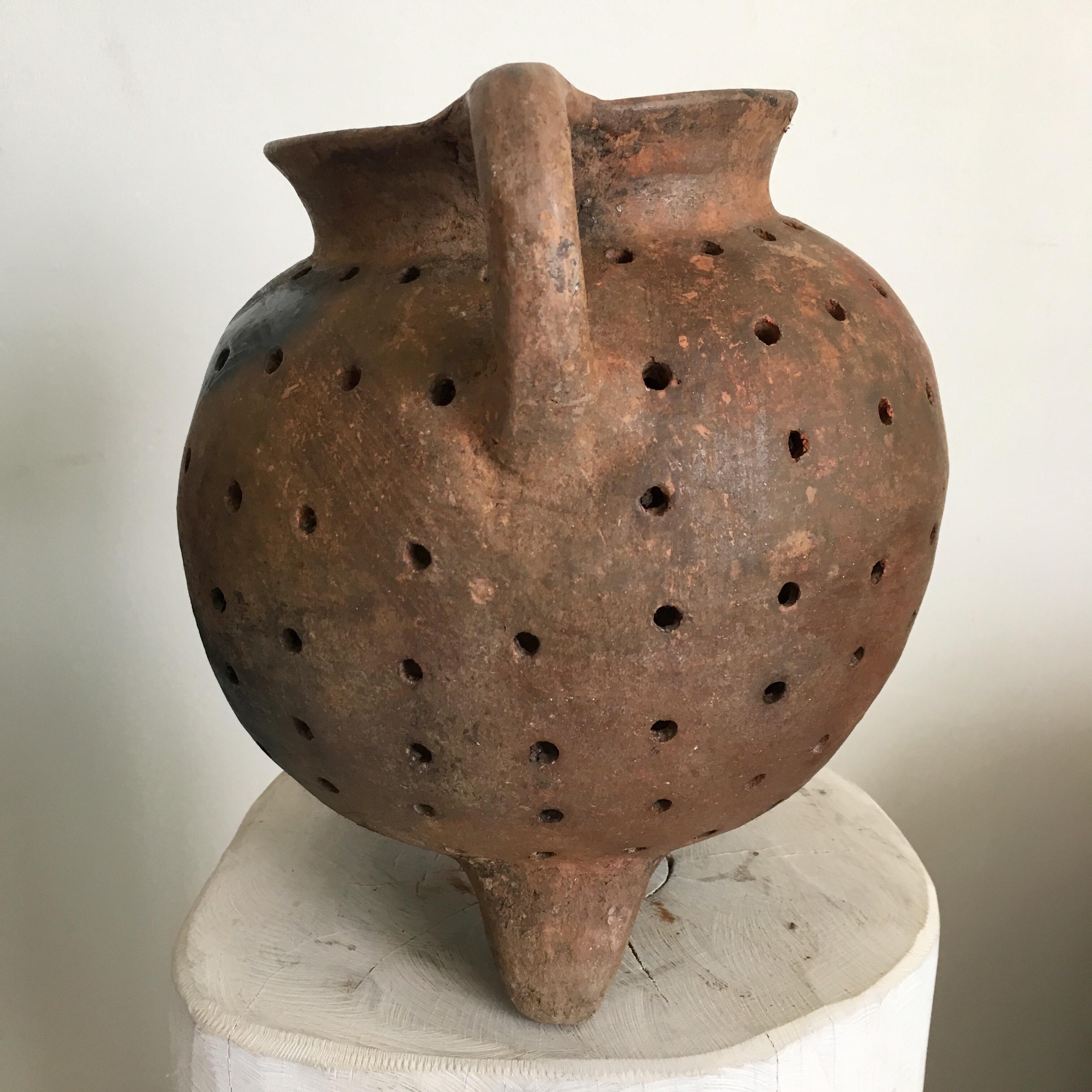 Mexican Terracotta Pot from Mexico, 1980s