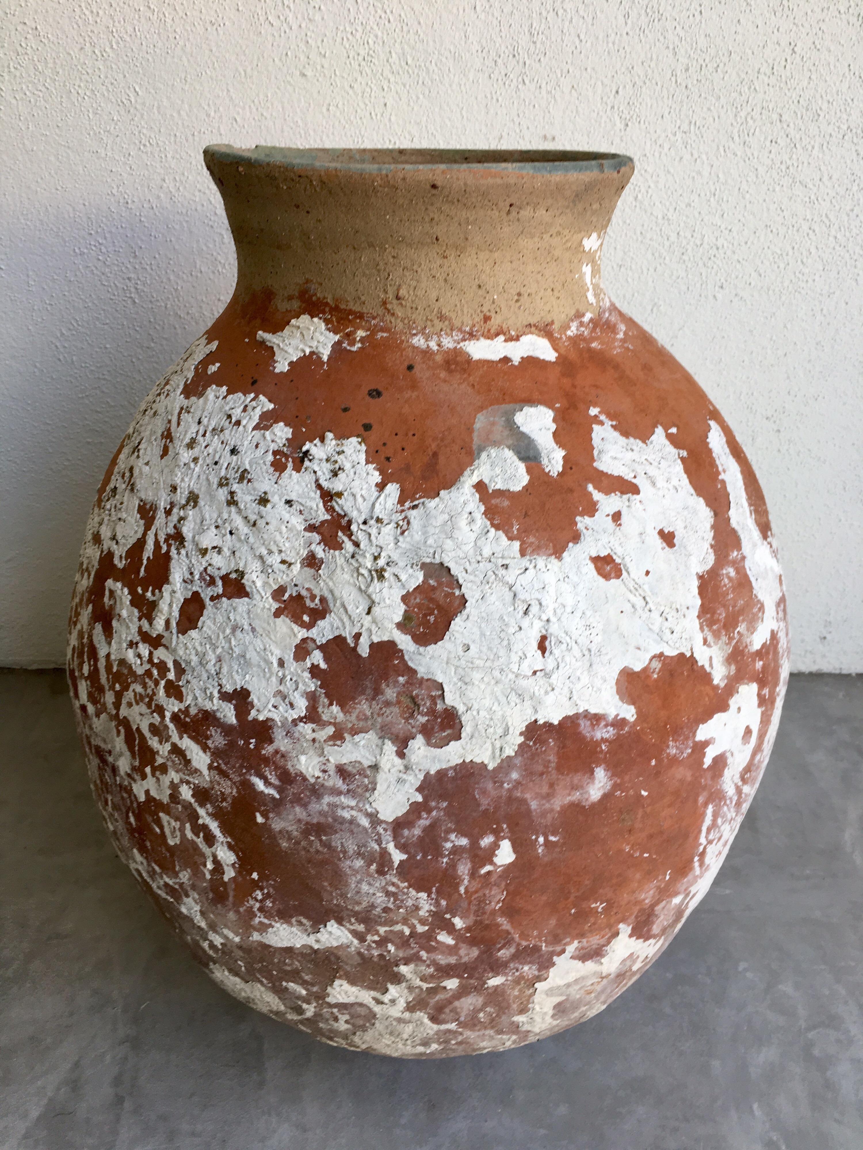 Hand-Crafted Terracotta Water Pot from Mexico, 1970s