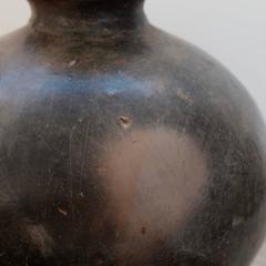 Rare, Mid-20th Century Black Clay Ceramic Mezcal Vessel from Oaxaca, Mexico