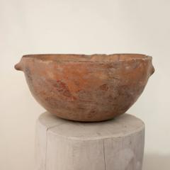 Early 20th Century Painted Ceramic Vessel from Guerrero, Mexico