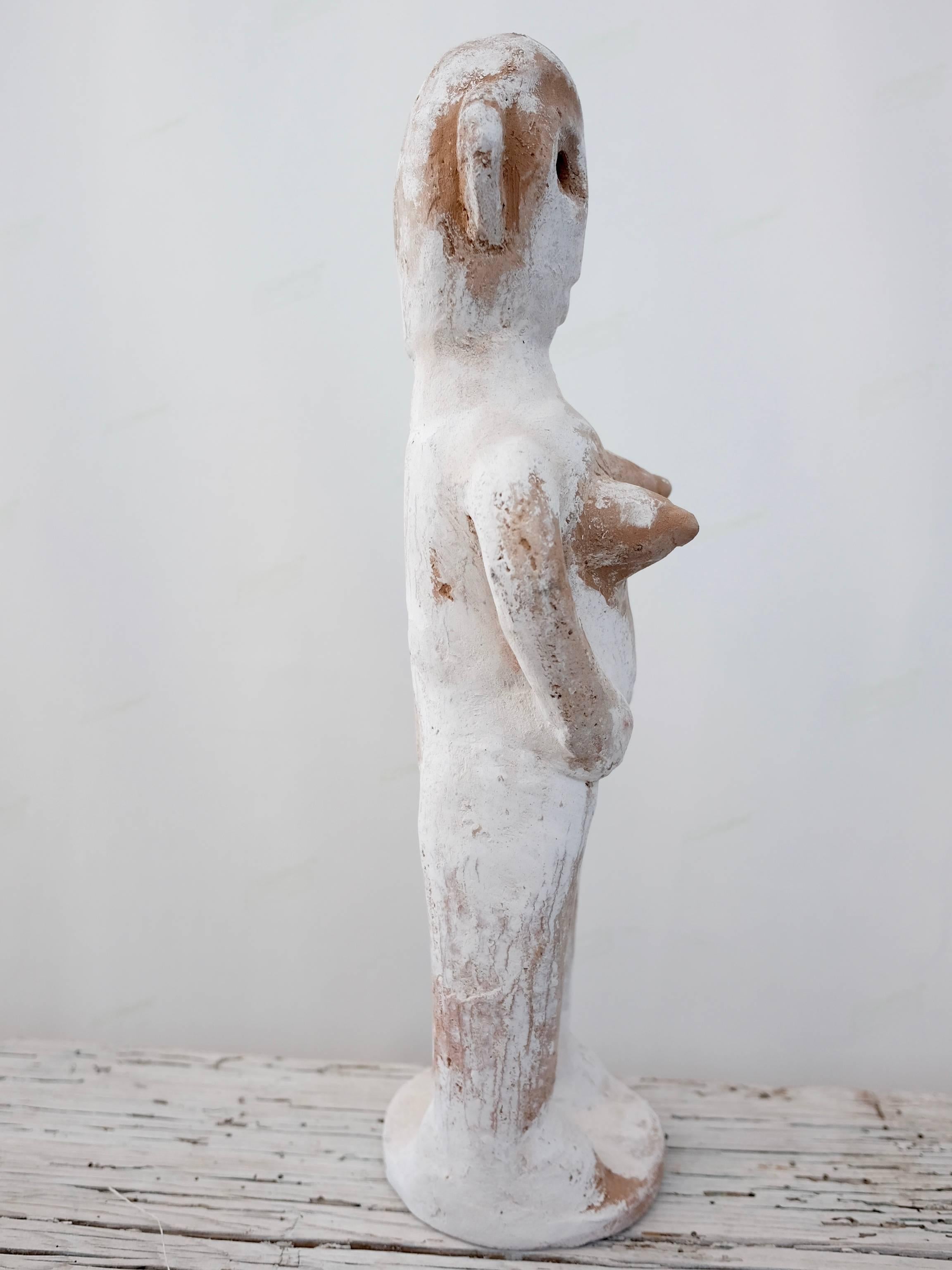 Contemporary Clay Sculpture by Serapio Medrano from Jalisco, Mexico In Excellent Condition In San Miguel de Allende, Guanajuato