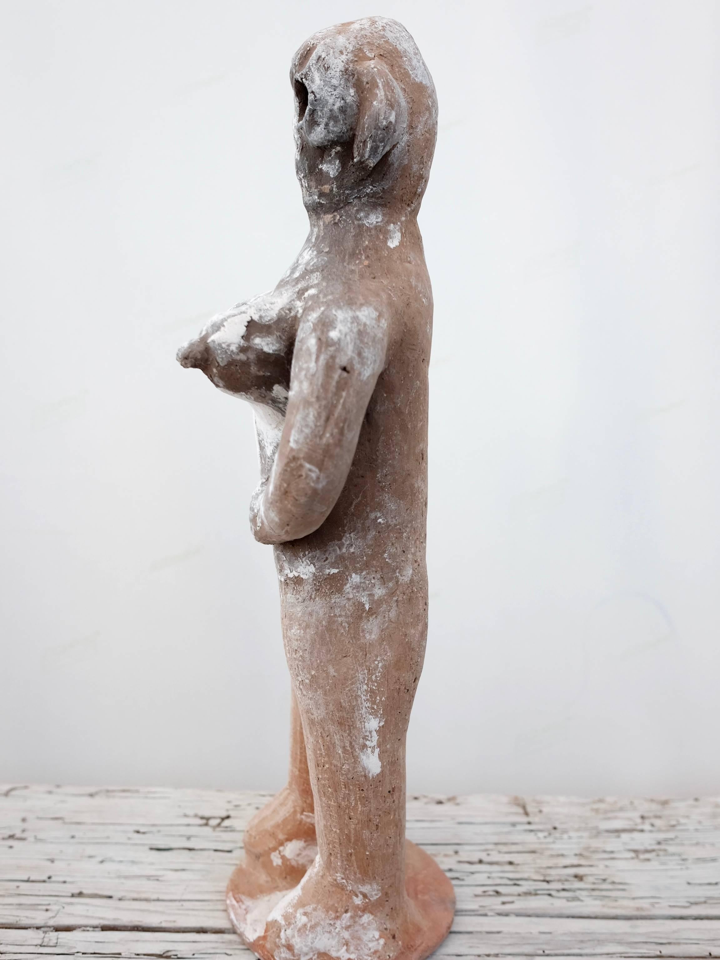 Mexican Contemporary Clay Sculpture by Serapio Medrano from Jalisco, Mexico