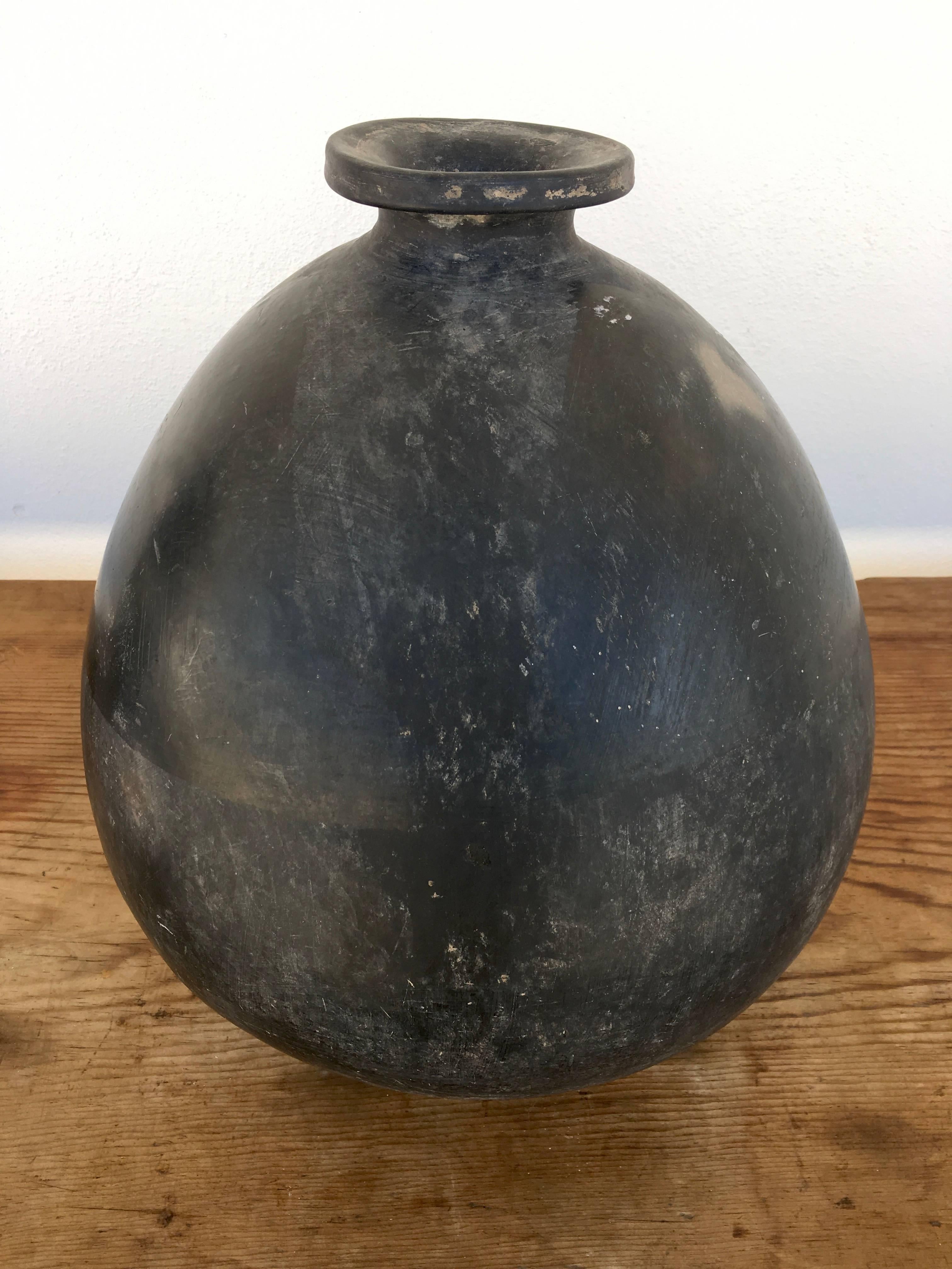 Mexican Ceramic Jug Used for Housing Mezcal from Oaxaca, Mexico