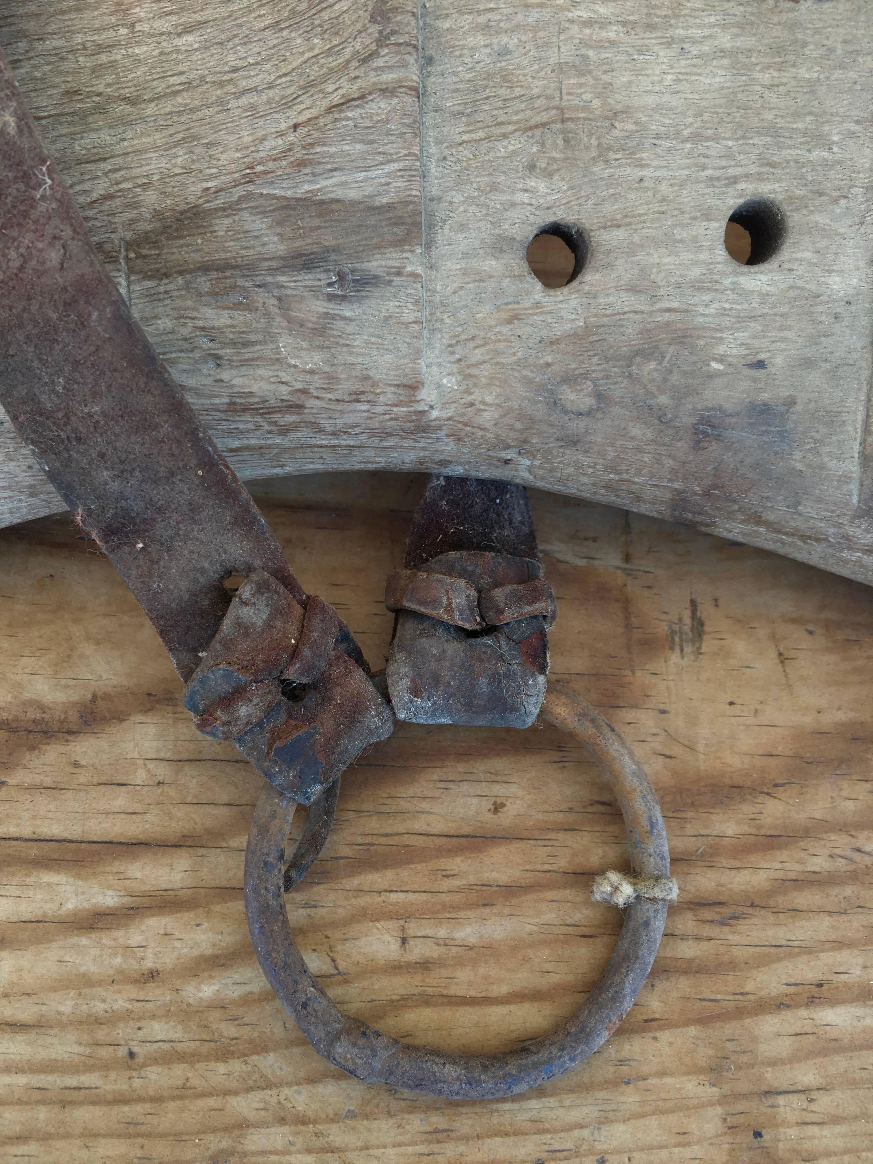 Rustic Mesquite Horse Saddle from Mexico, 1950s