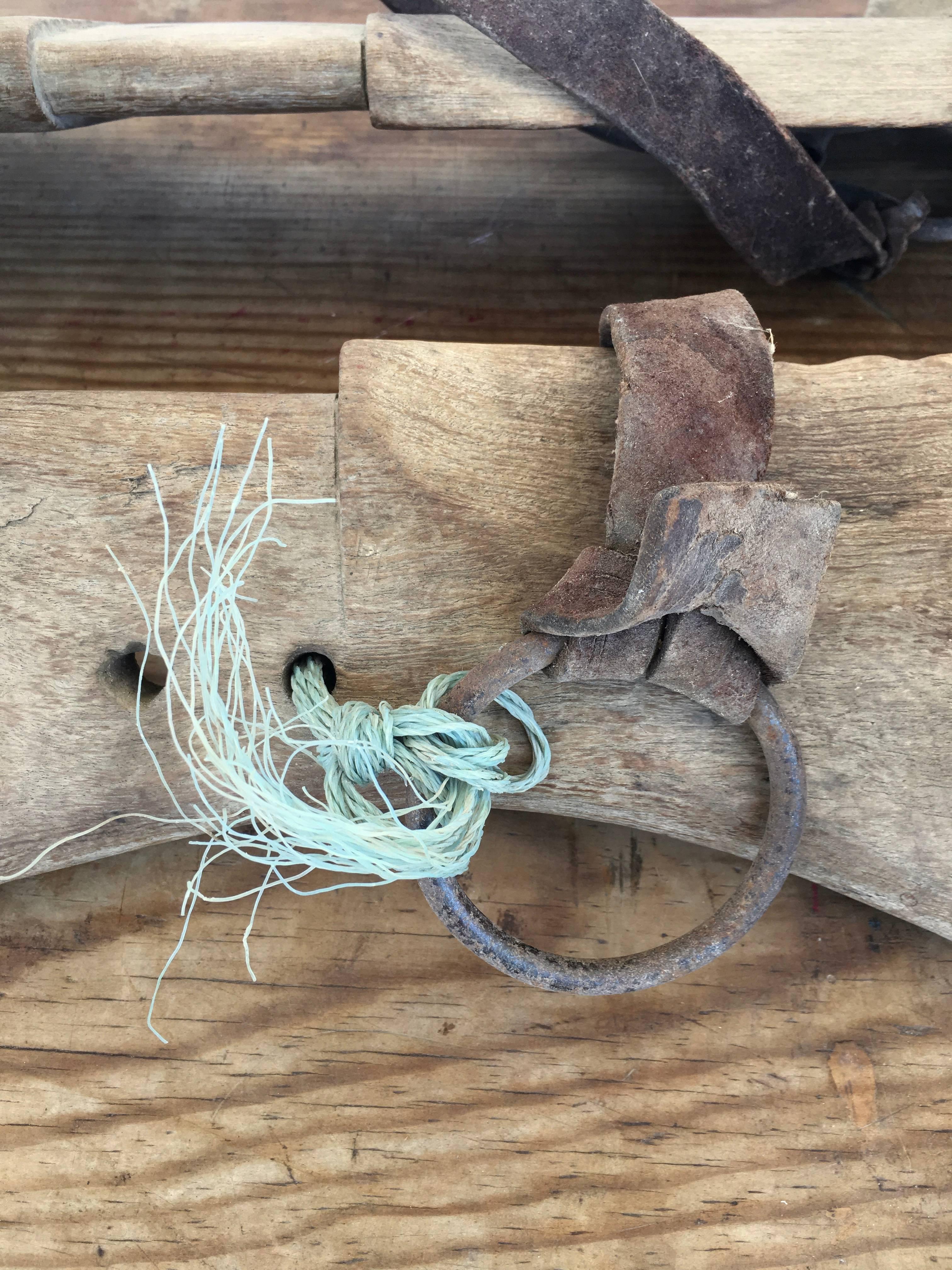 Mexican Mesquite Horse Saddle from Mexico, 1950s