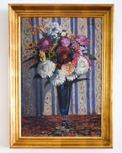 Albert André, the Flower Bouquet, Oil Included in the Catalogue Raisonné