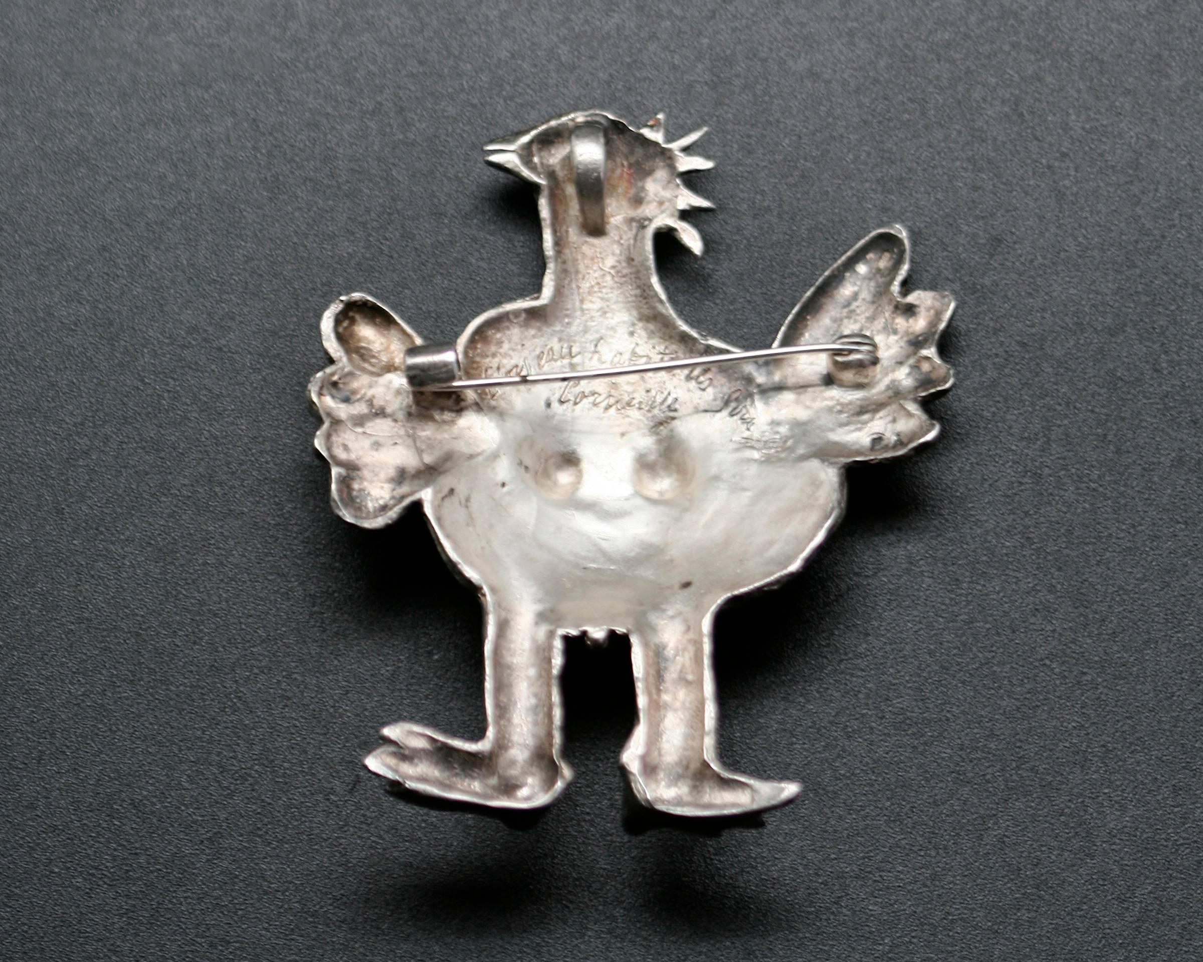 Other Brooch-Pendant in Silver 