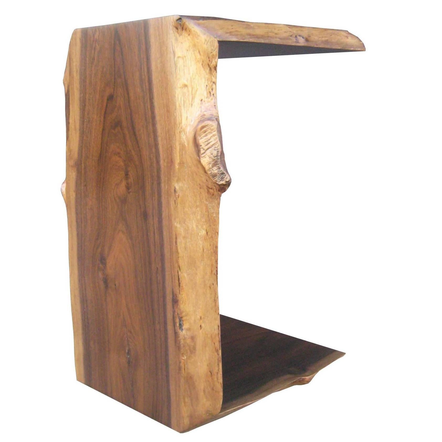 Carlo Custom Live-Edge Occasional Table from Costantini For Sale