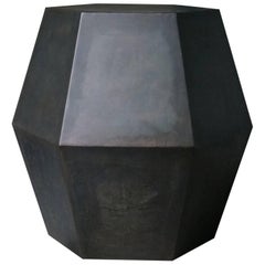 Tavolino moderno in acciaio di Costantini, Tamino Hex