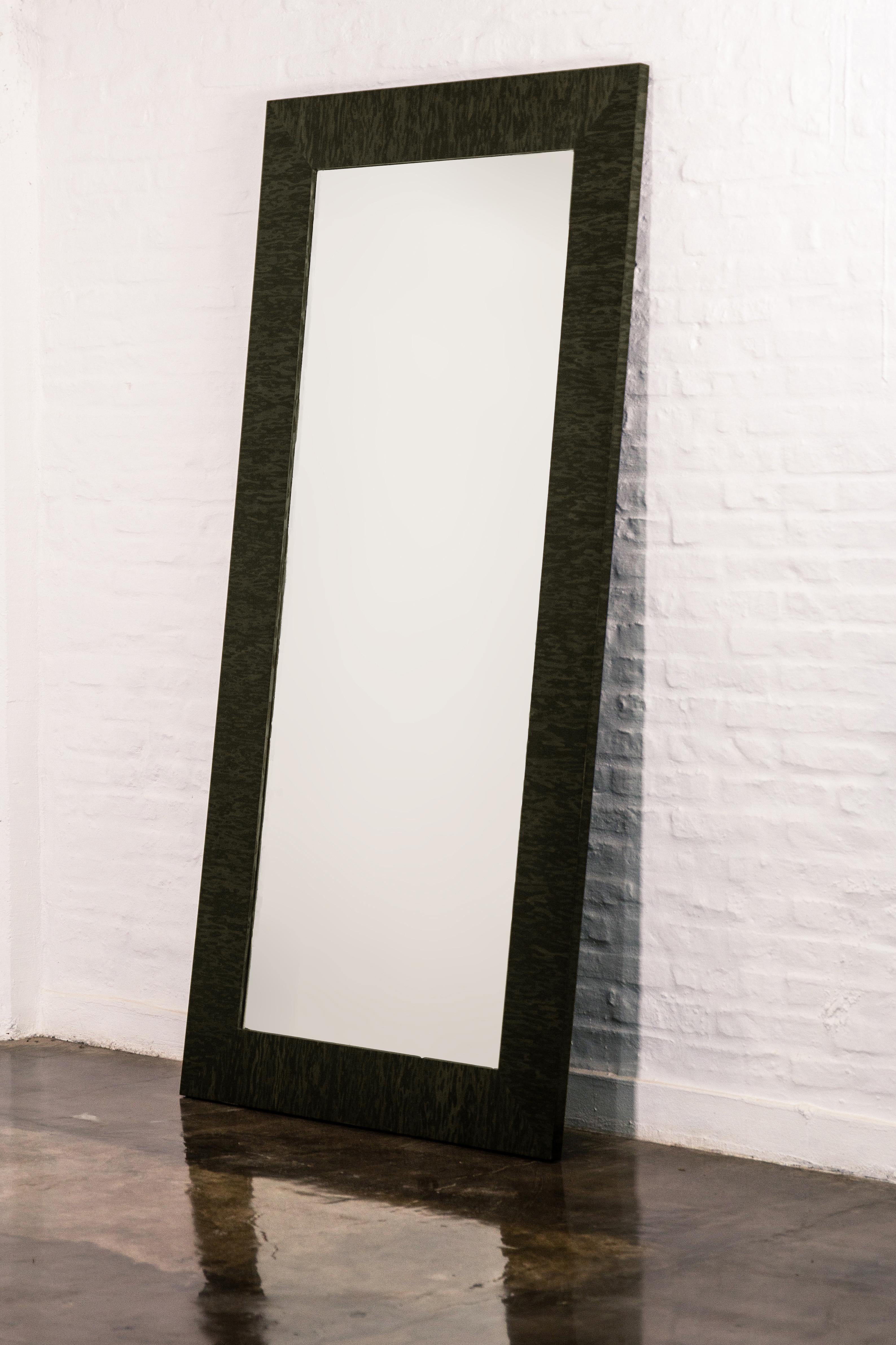 Black Maple Wood Large Standing Mirror from Costantini, Desdemona, In Stock 1