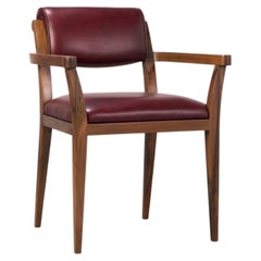 Contemporary Art Deco Style Leather Armchair from Costantini, Gianni