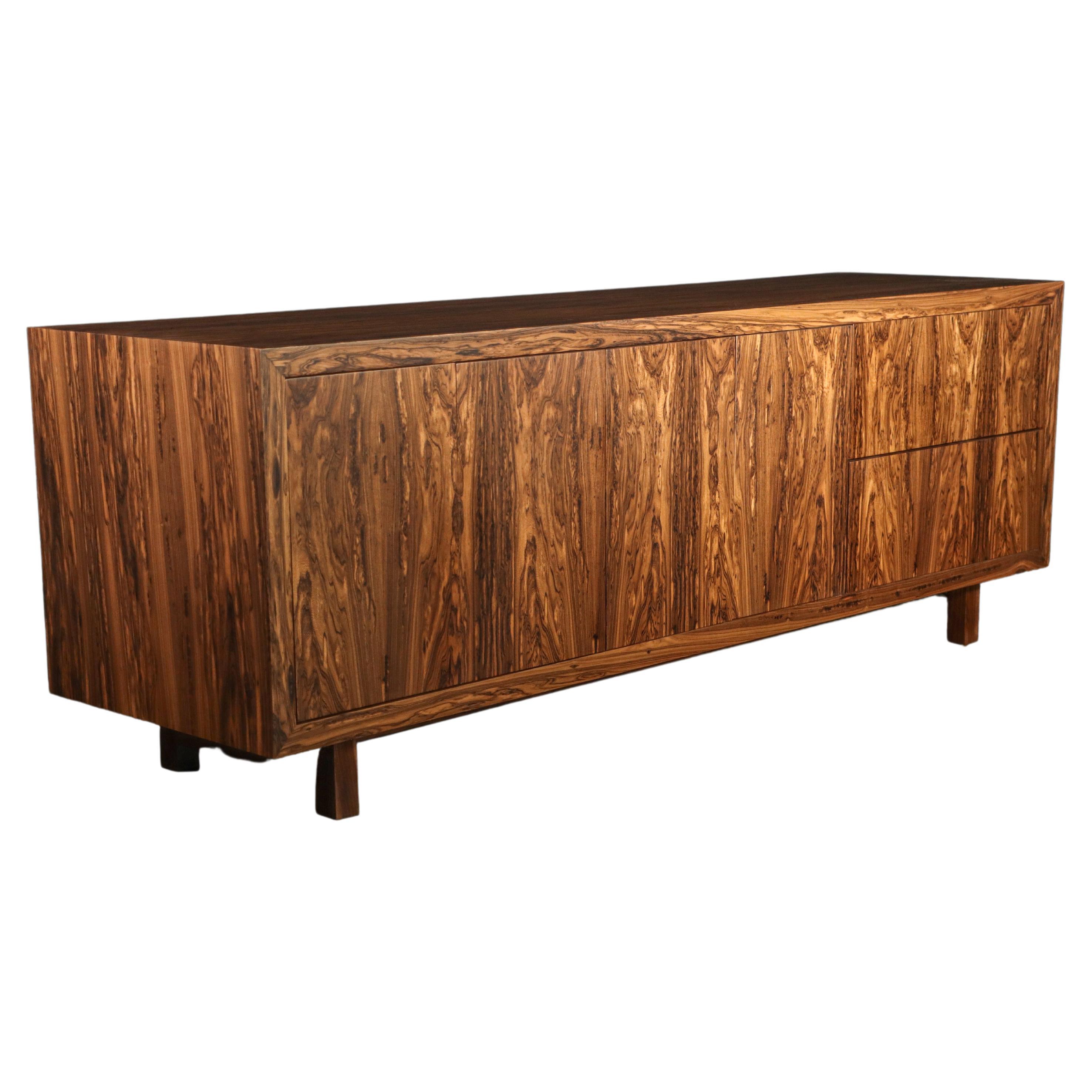 Custom Contemporary Credenza in Argentine Rosewood from Costantini, Salvatore For Sale