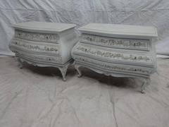Two Hand-Carved Swedish Rococo Chest