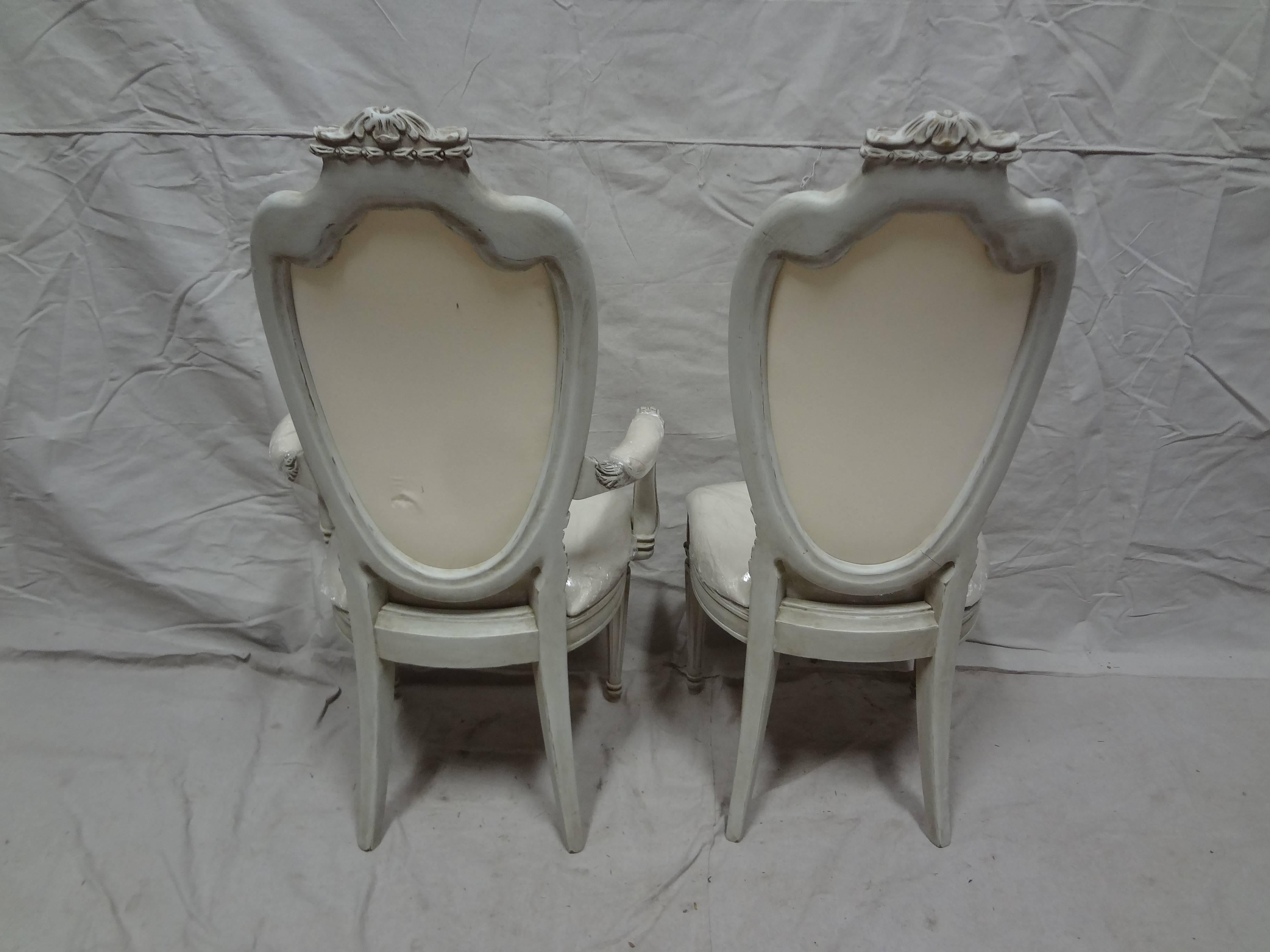 Birch Swedish Gustavian Dining Chairs For Sale