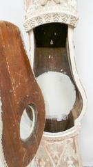 100% Original Painted Swedish Long Case Mora Clock