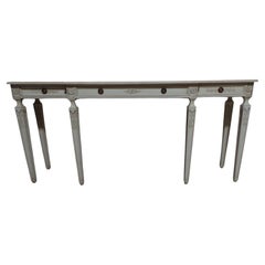 Swedish Gustavian Style Console Table