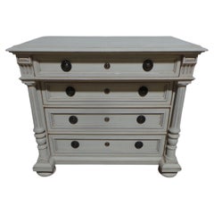 Swedish Gustavian Style 4 Drawer Chest Of Drawers