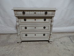 Swedish Gustavian Style 4 Drawer Chest of Drawers