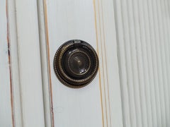 Swedish Gustavian Style 4 Door Cabinet