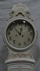 Swedish Ornately Carved Rococo Clock