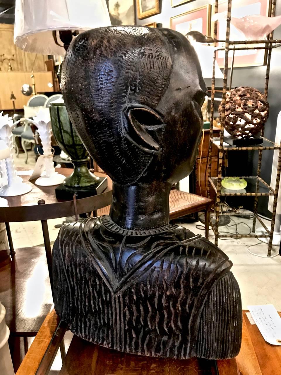 african bust