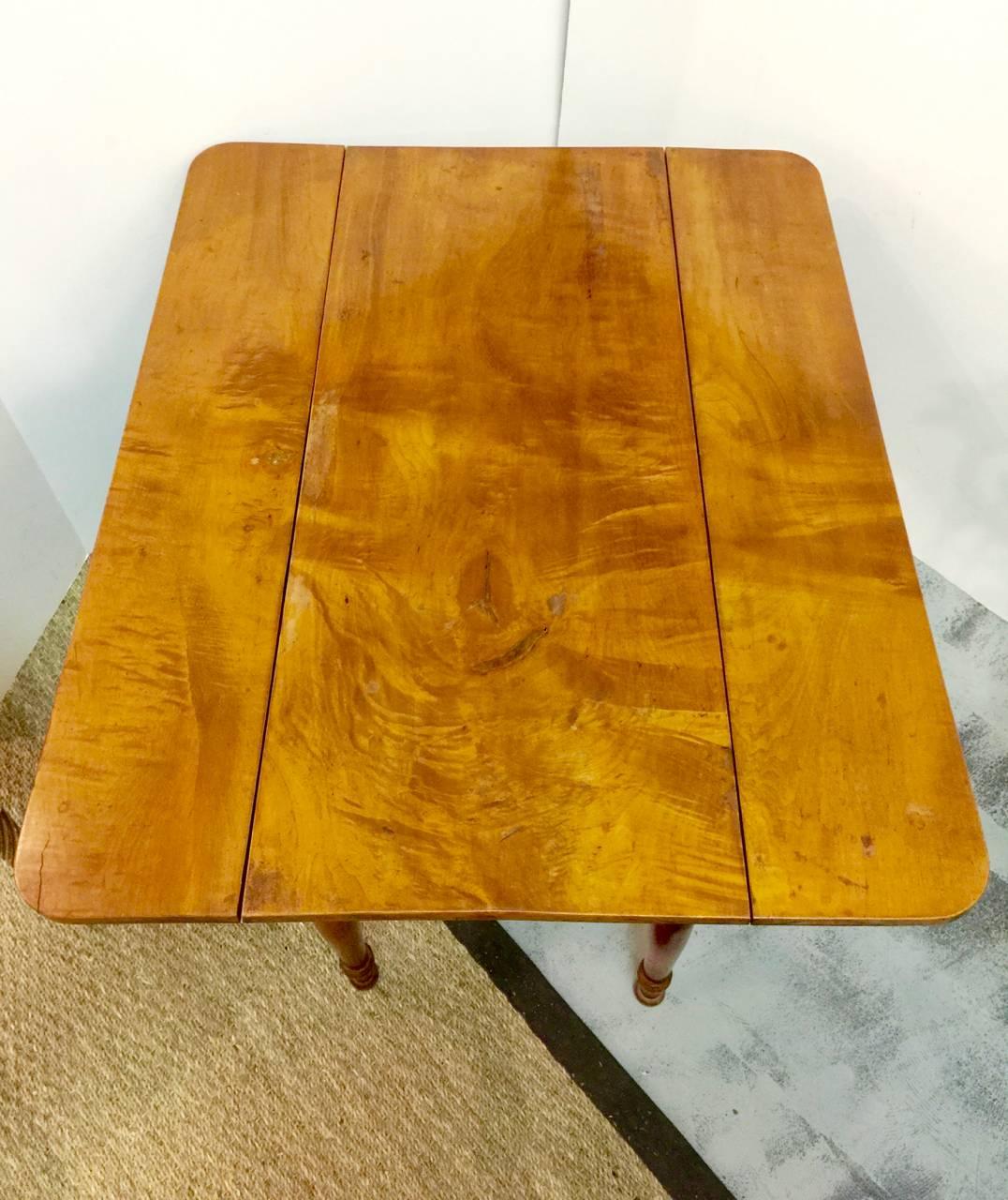 sheraton drop leaf table