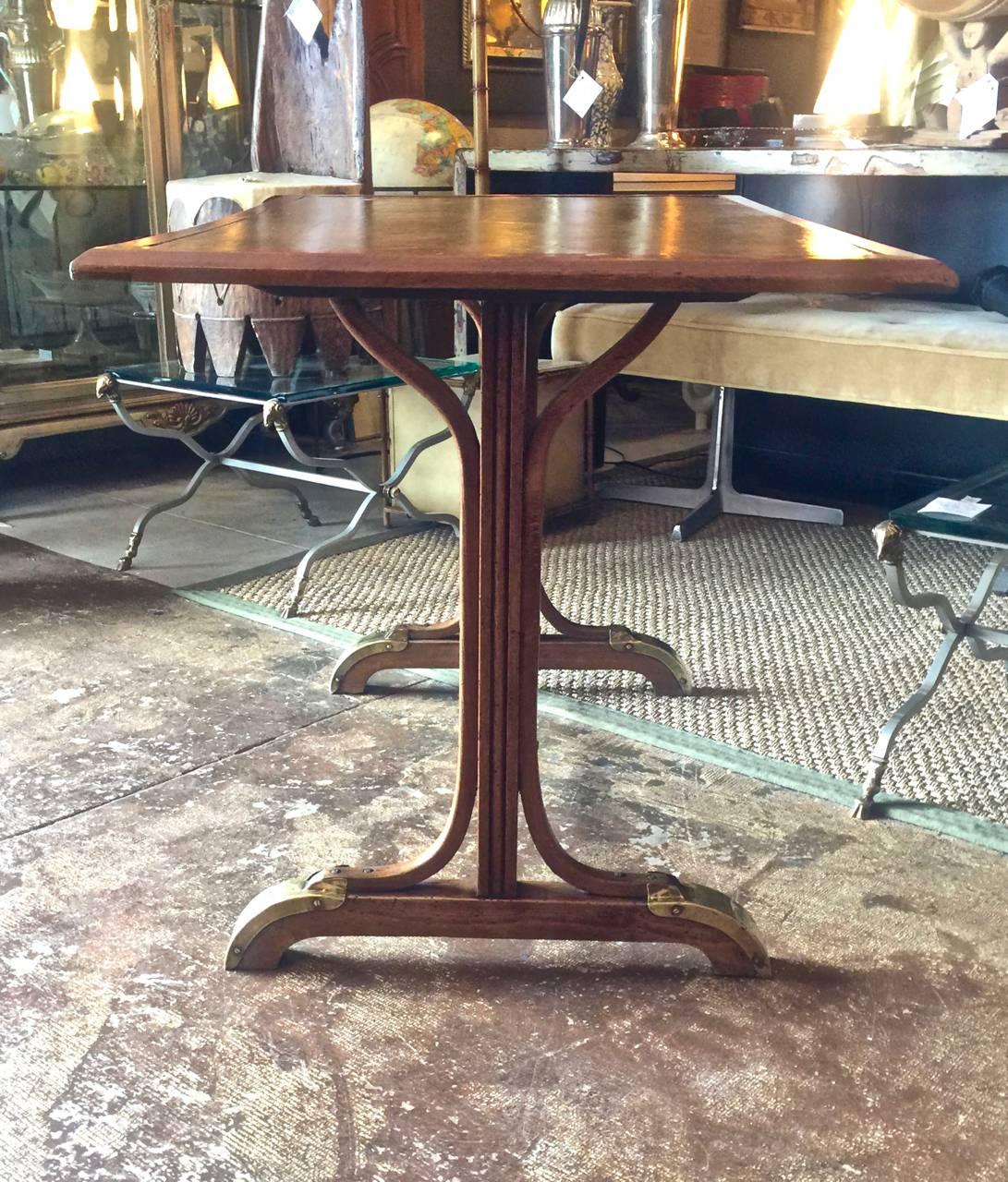 Thonet Bistro Table, circa 1900 In Good Condition In Pasadena, CA