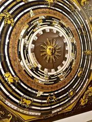 Framed Hermes Zodiac Scarf, circa 1970