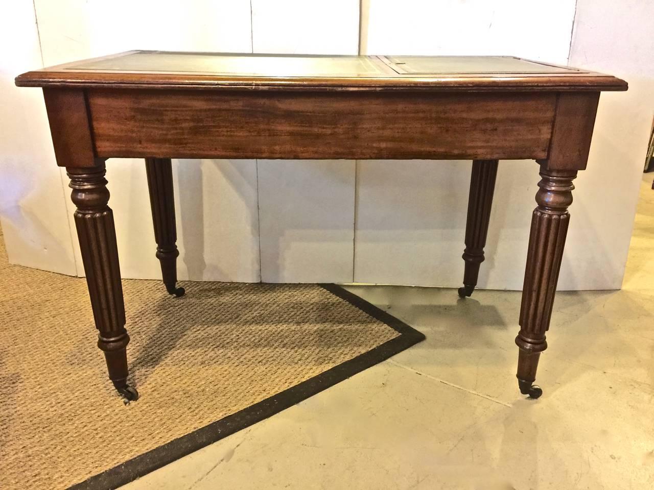 Regency or William IV Writing Table/Desk with Book Stand 1