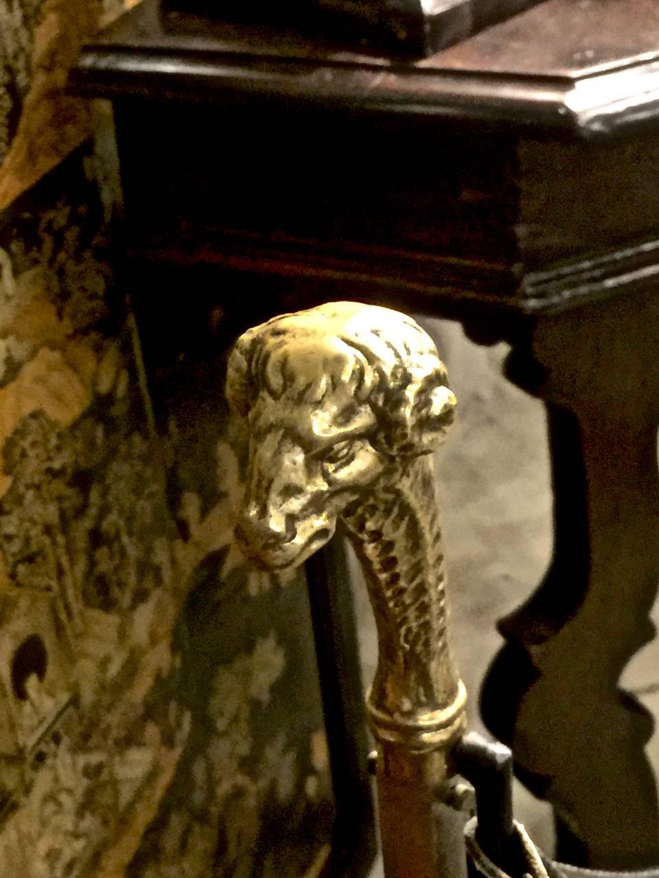 Neoclassical Maison Jansen Curule Savonarola Chair