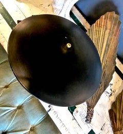 Dazor Black Flying Saucer Sight Light Desk Lamp