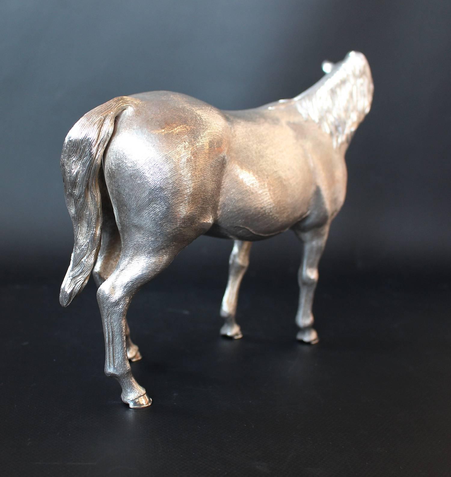 20th Century Silver Horse 3