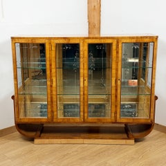 Rare and Impressive Art Deco Display Cabinet
