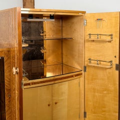 Un mueble bar inglés de estilo Art Déco, obra de Harry y Lou Epstein