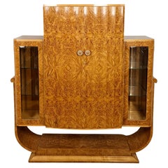Un mueble bar inglés de estilo Art Déco, obra de Harry y Lou Epstein