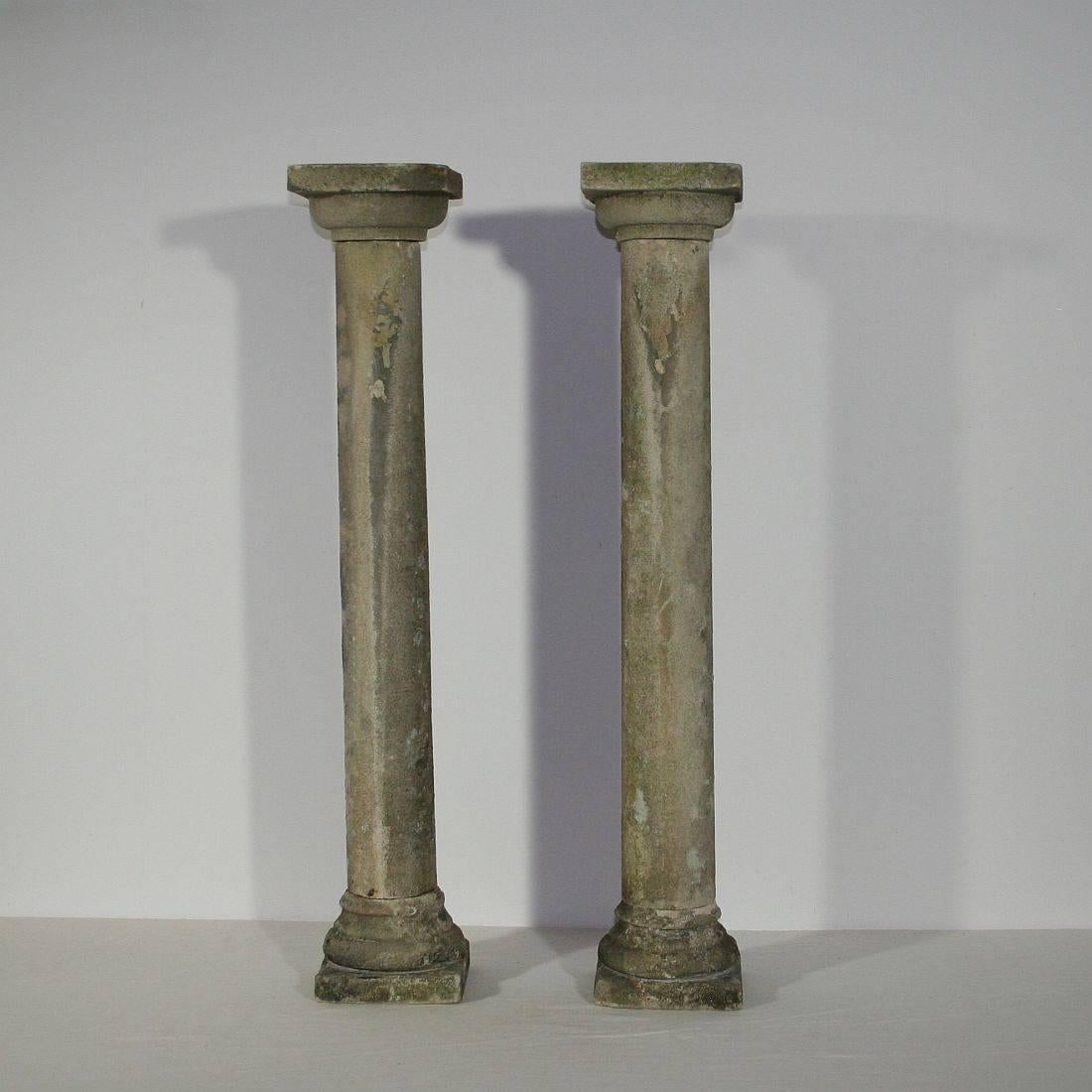 French 19th Century Stone Columns 2