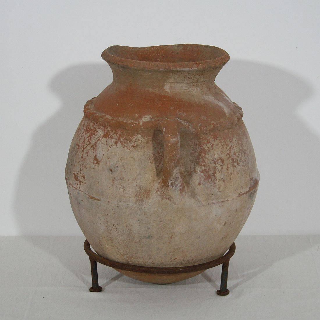 Great piece of pottery from Morocco, once used for storage.
Morocco, circa 1850
Weathered.