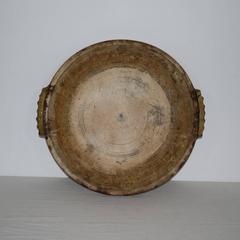 Large 19th Century French Glazed Earthenware Dish, Platter