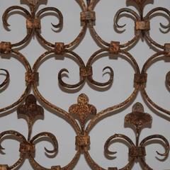 French 18th Century Hand-Forged Iron Church Fence