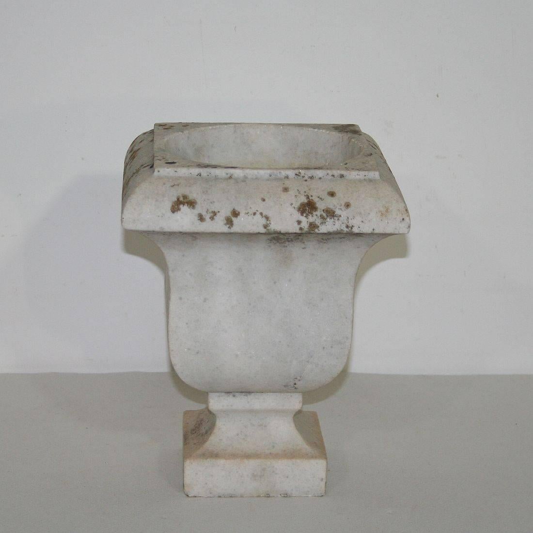 19th Century French Marble Garden Urn 2