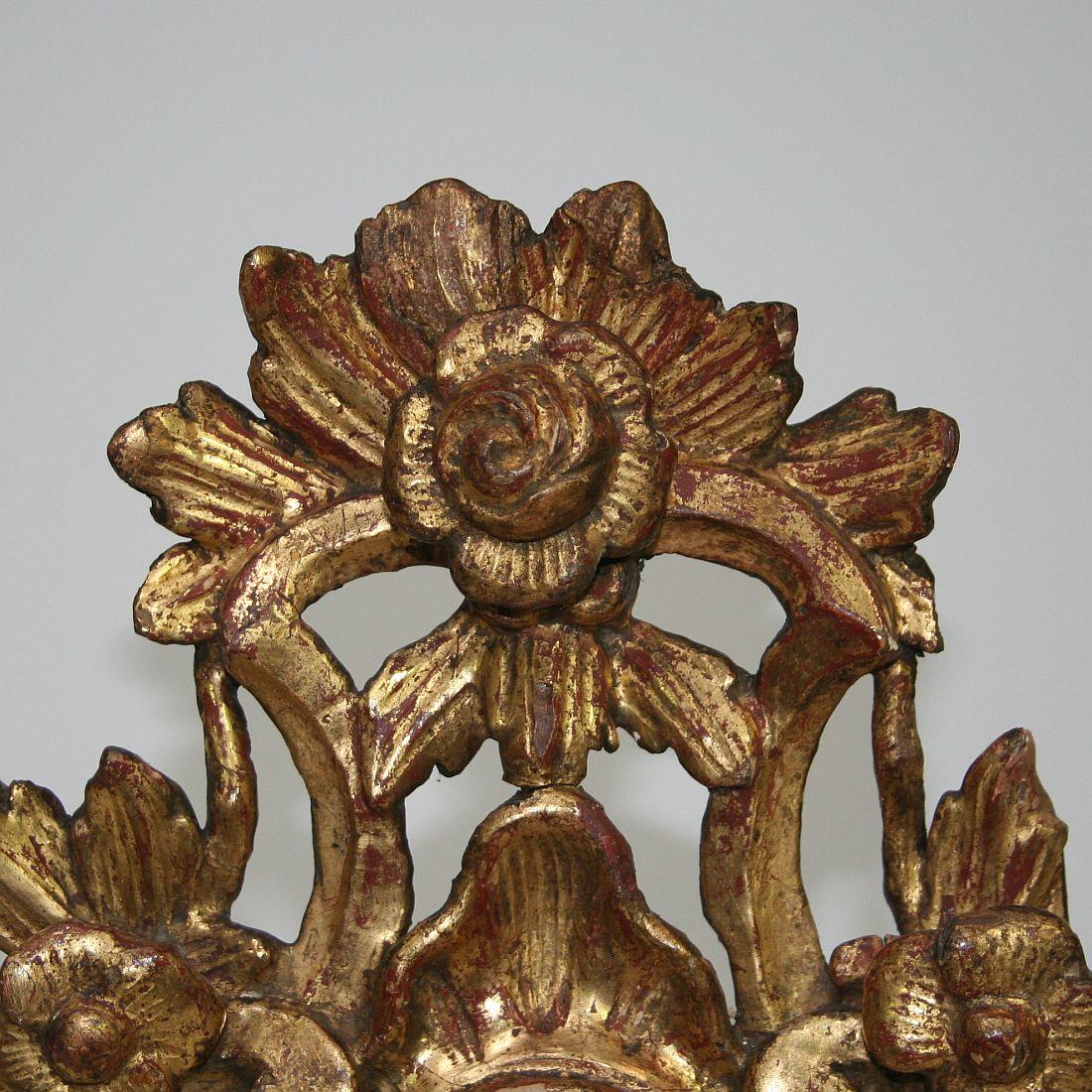 18th Century Italian Giltwood Baroque Reliqueholder, Reliquary 3