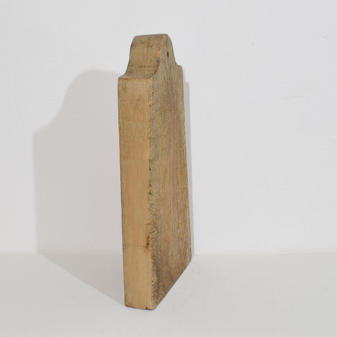 XIXe siècle Planche à découper en bois épais, 19e siècle, France en vente