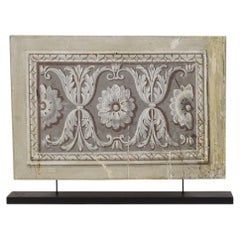 18th Century Italian Neoclassical Painted Wooden Panel