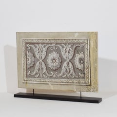 18th Century Italian Neoclassical Painted Wooden Panel