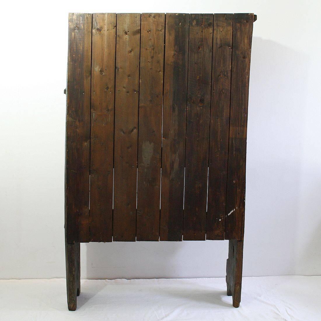 18th Century and Earlier Spanish Late 17th Century Oak Cupboard