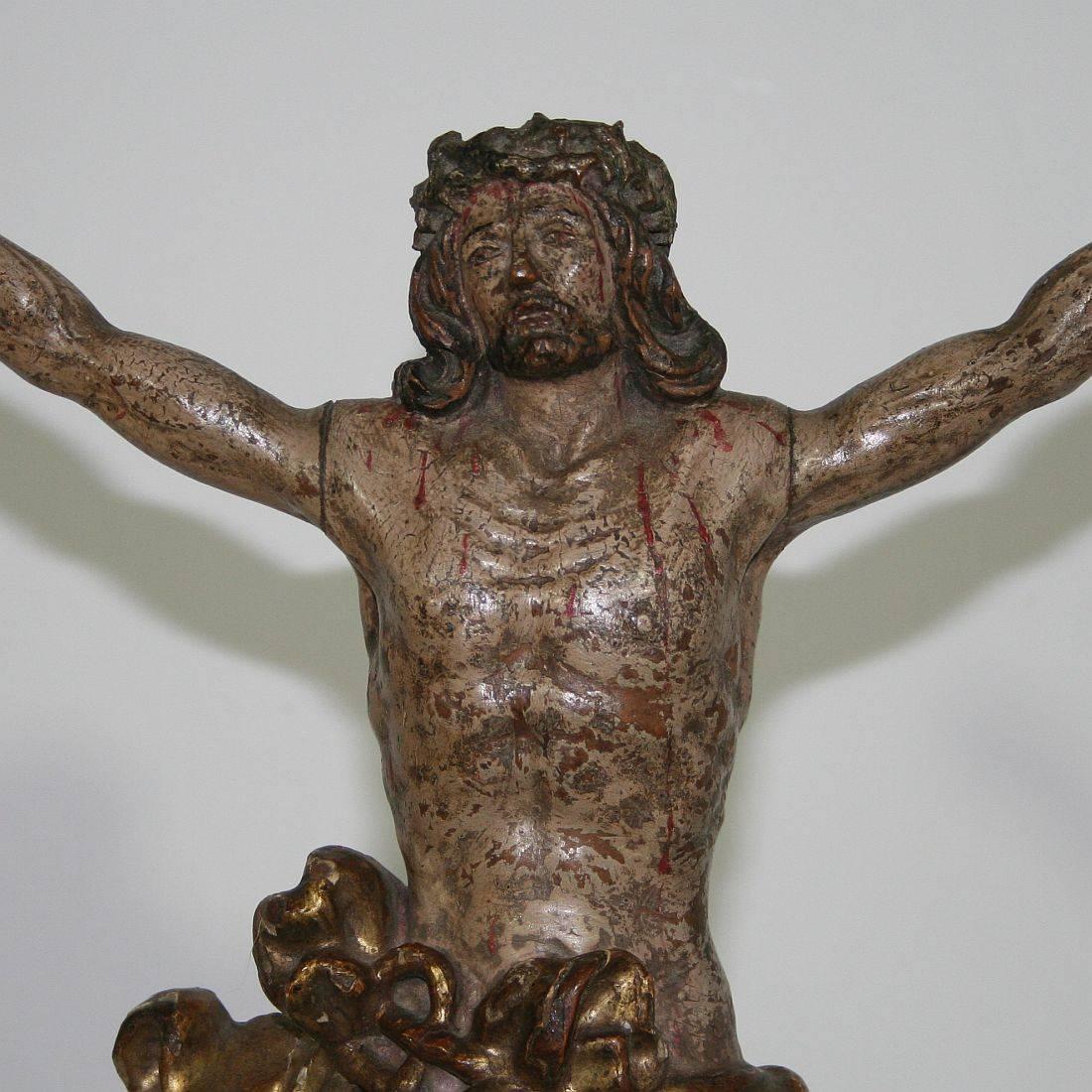 18th Century, Italian Carved Wooden Christ 1